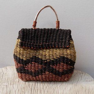 HASTING & SMITH WOVEN TWINE BAG